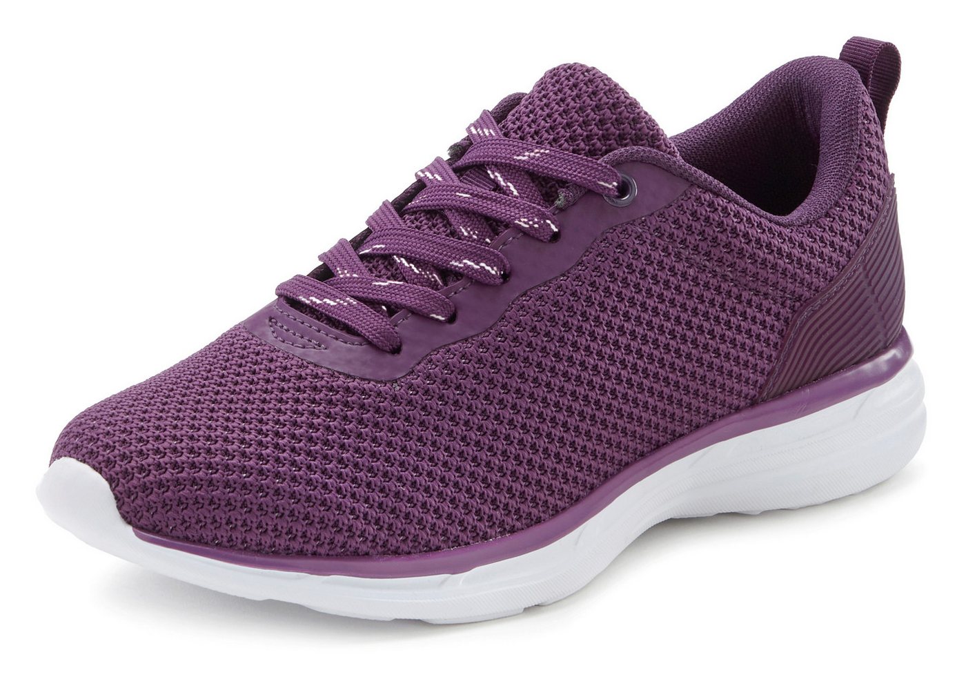 LASCANA Turnschuhe, Sneaker Schnürhalbschuh, Halbschuh, Freizeitschuh ultraleicht VEGAN – Bild 2 von 5