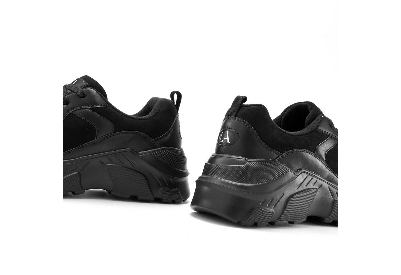 LASCANA Turnschuhe, Halbschuh, Sportschuh, Freizeitschuh, Schnürschuh, Sneaker mit leichter Chunky Sohle VEGAN – Bild 5 von 5