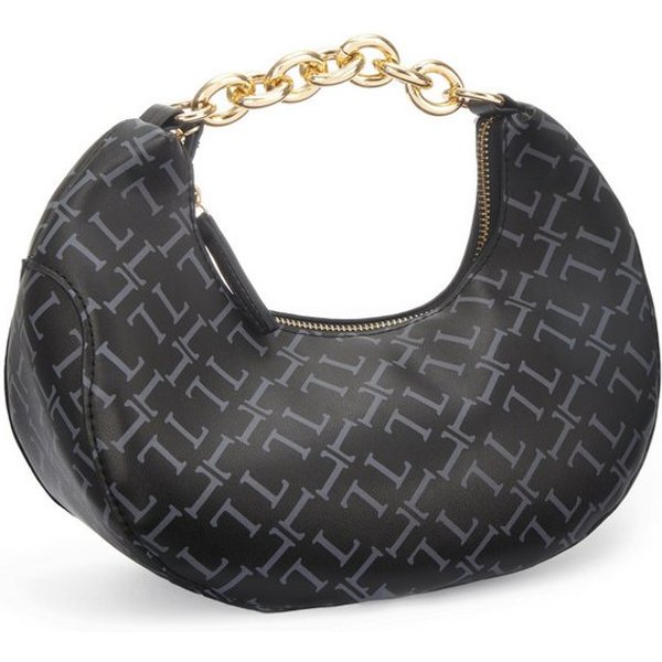 LASCANA Umhängetasche, Henkeltasche, Hobo Bag, Umhängetasche mit Kettendetail VEGAN