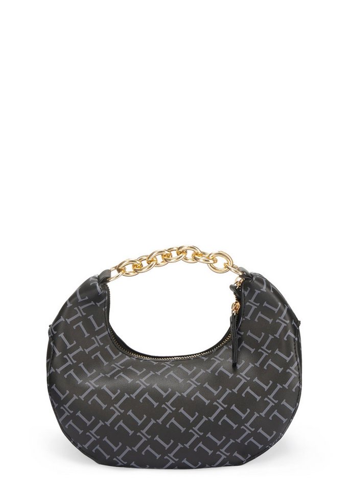 LASCANA Umhängetasche, Henkeltasche, Hobo Bag, Umhängetasche mit Kettendetail VEGAN – Bild 3 von 5
