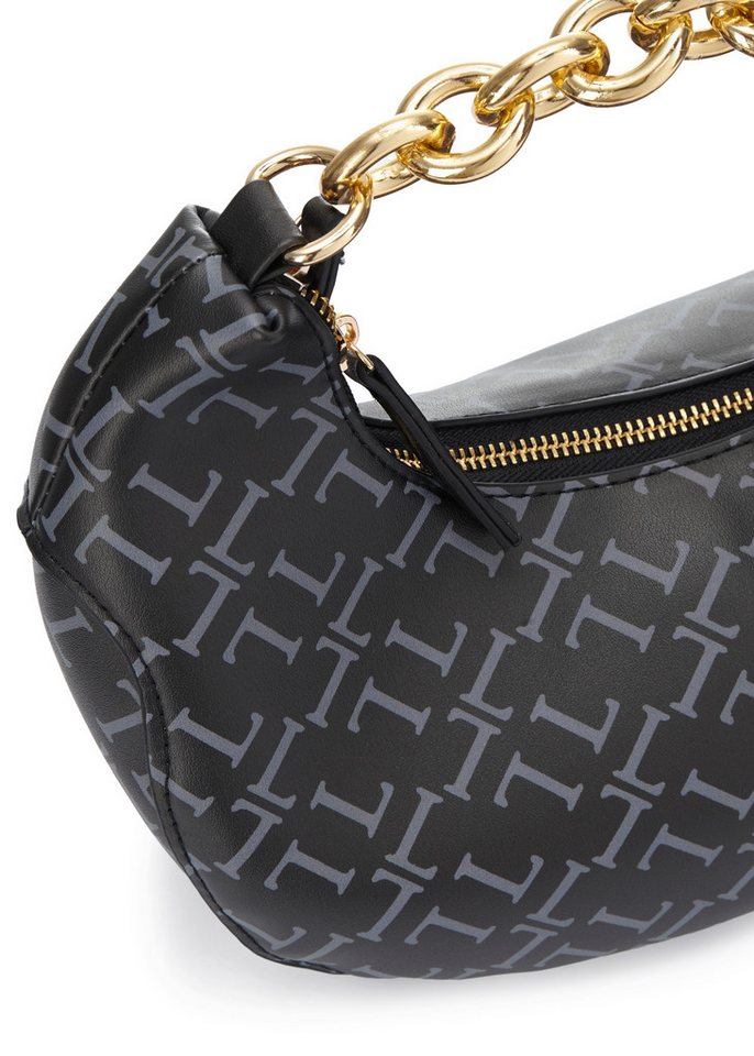 LASCANA Umhängetasche, Henkeltasche, Hobo Bag, Umhängetasche mit Kettendetail VEGAN – Bild 5 von 5