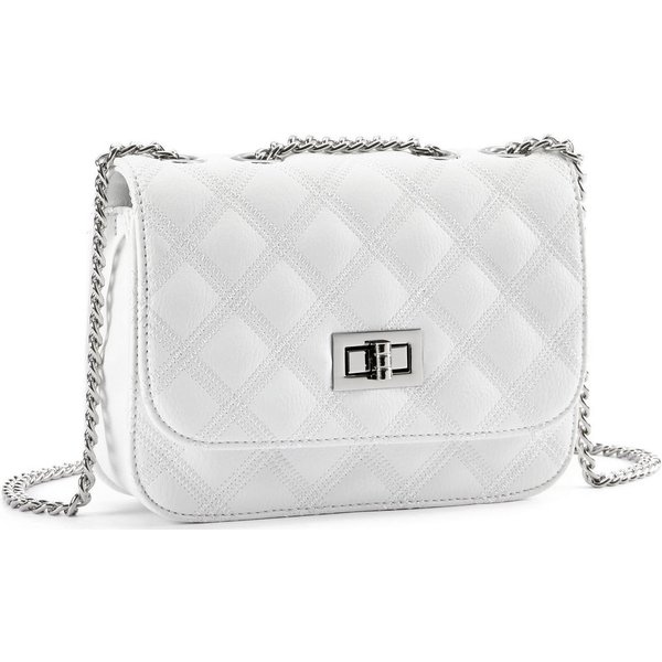 LASCANA Umhängetasche Minibag, Schultertasche, Henkeltasche, Crossbody Bag, Handtasche Damen zum Umhängen, mit Kettenhenkel, VEGAN