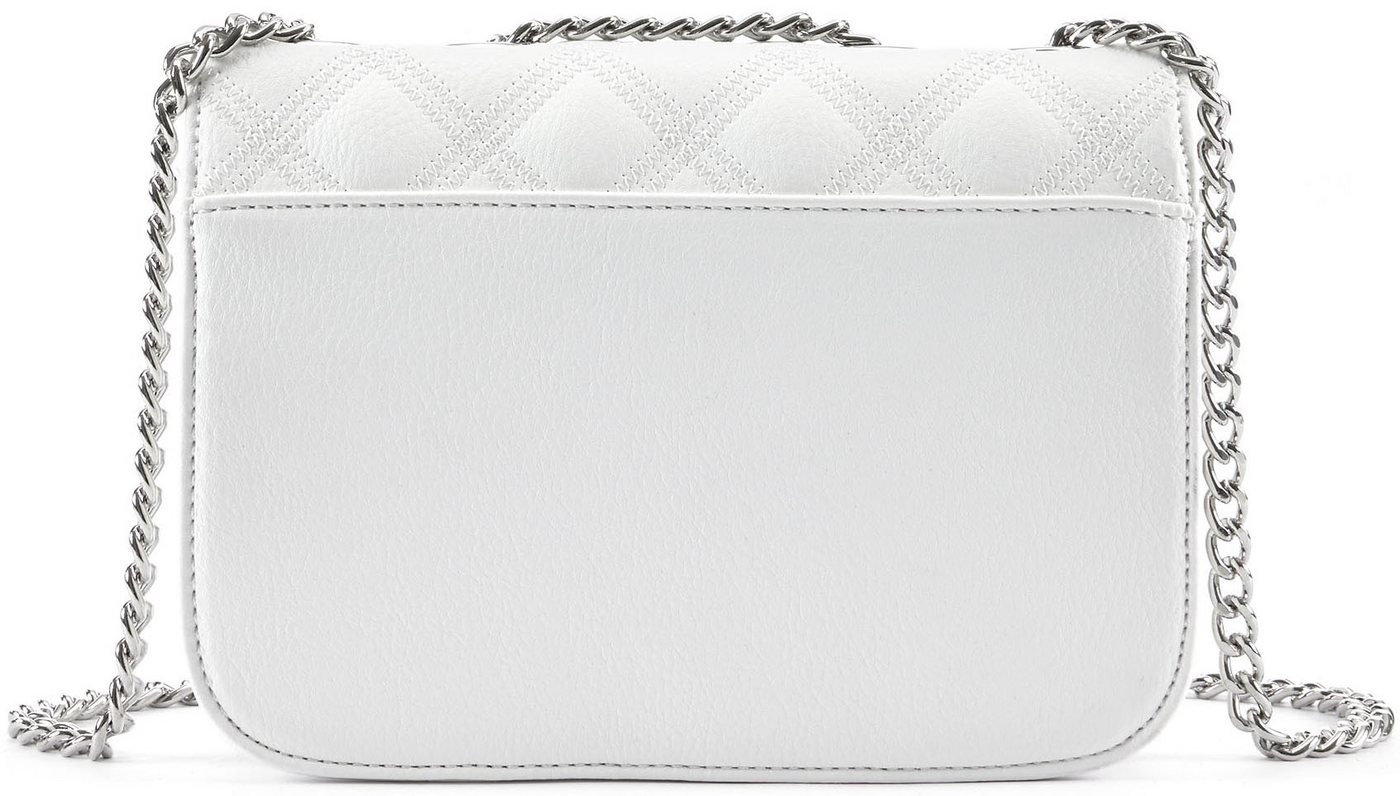 LASCANA Umhängetasche Minibag, Schultertasche, Henkeltasche, Crossbody Bag, Handtasche Damen zum Umhängen, mit Kettenhenkel, VEGAN – Bild 3 von 5