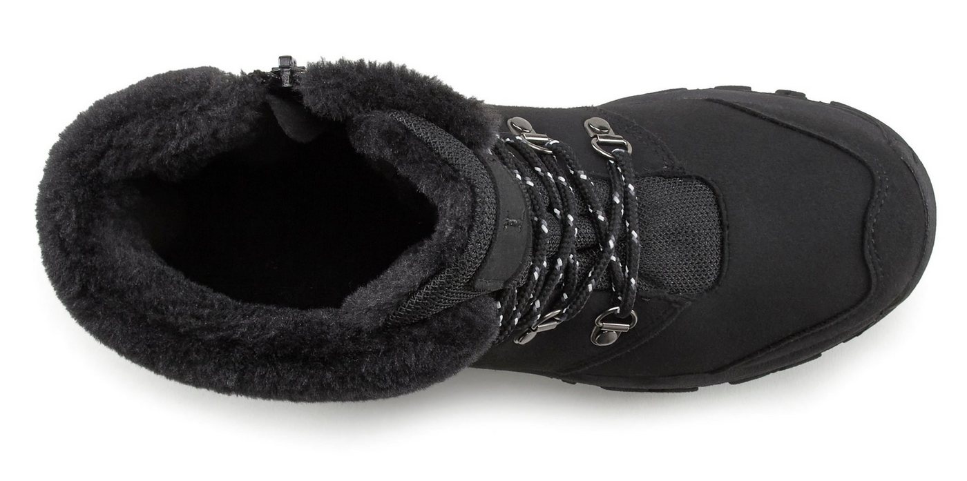 LASCANA Winterboots, Outdoorstiefelette, Stiefel, Stiefelette, Schneestiefel Winterstiefelette mit wind-& wasserabweisender Tex-Membran – Bild 3 von 5