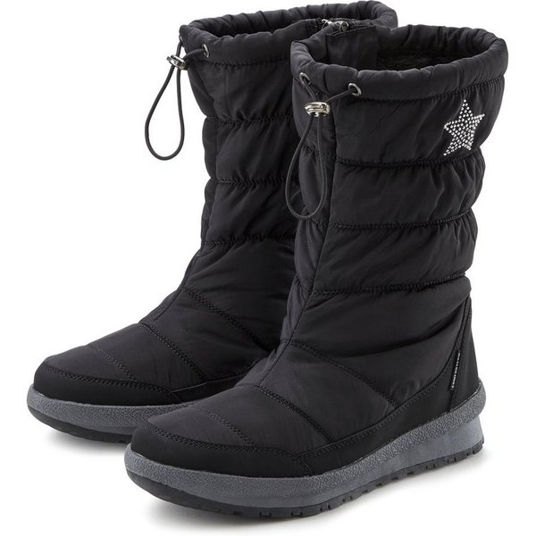 LASCANA Winterboots, Stiefelette, Schneestiefel Winterstiefel mit wasserabweisender Comfortex-Membrane und Warmfutter