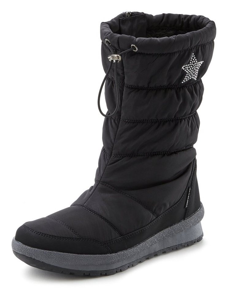LASCANA Winterboots, Stiefelette, Schneestiefel Winterstiefel mit wasserabweisender Comfortex-Membrane und Warmfutter – Bild 3 von 5