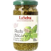 LaSelva Bio-Pesto "Toscano" mit Basilikum, 180 g