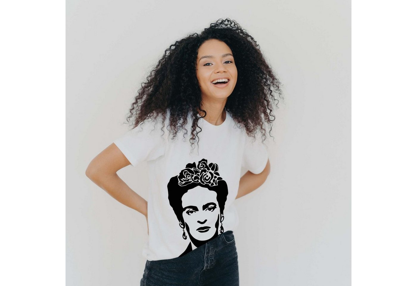 LaserCad Airbrushschablone Frida Kahlo A7 bis A2 Stencil, Graffiti, Airbrush – Bild 3 von 5