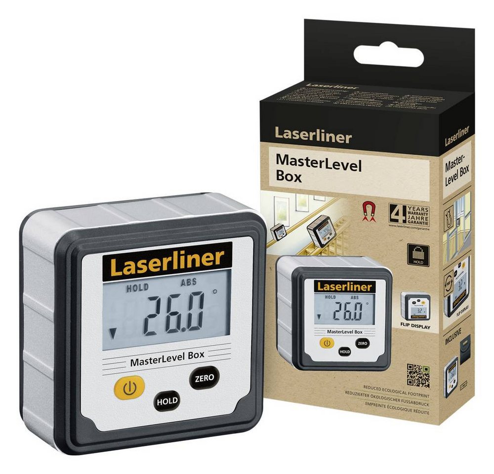 LASERLINER Wasserwaage MasterLevel Box 081.260E Digitale Wasserwaage – Bild 3 von 5