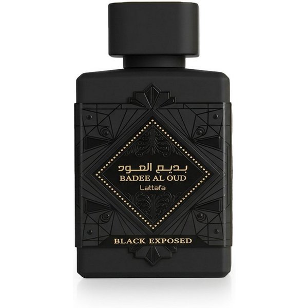 Lattafa Eau de Parfum Bade'e Al Oud Black Exposed