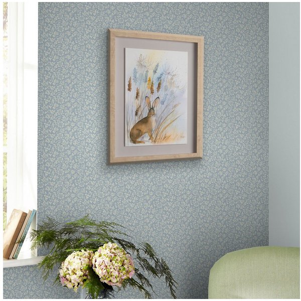 LAURA ASHLEY Vliestapete Sweet Alyssum, glatt, geblümt, (1 St), 10mx52cm (ca. 5m2)