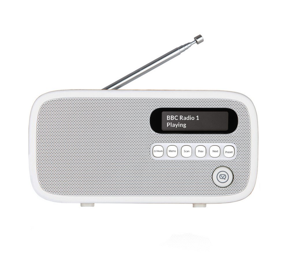 LAURA ASHLEY VQ Dexter DAB/DAB+ Digitalradio UKW, Bluetooth, Wiederaufladbar Beige Digitalradio (DAB) – Bild 3 von 5