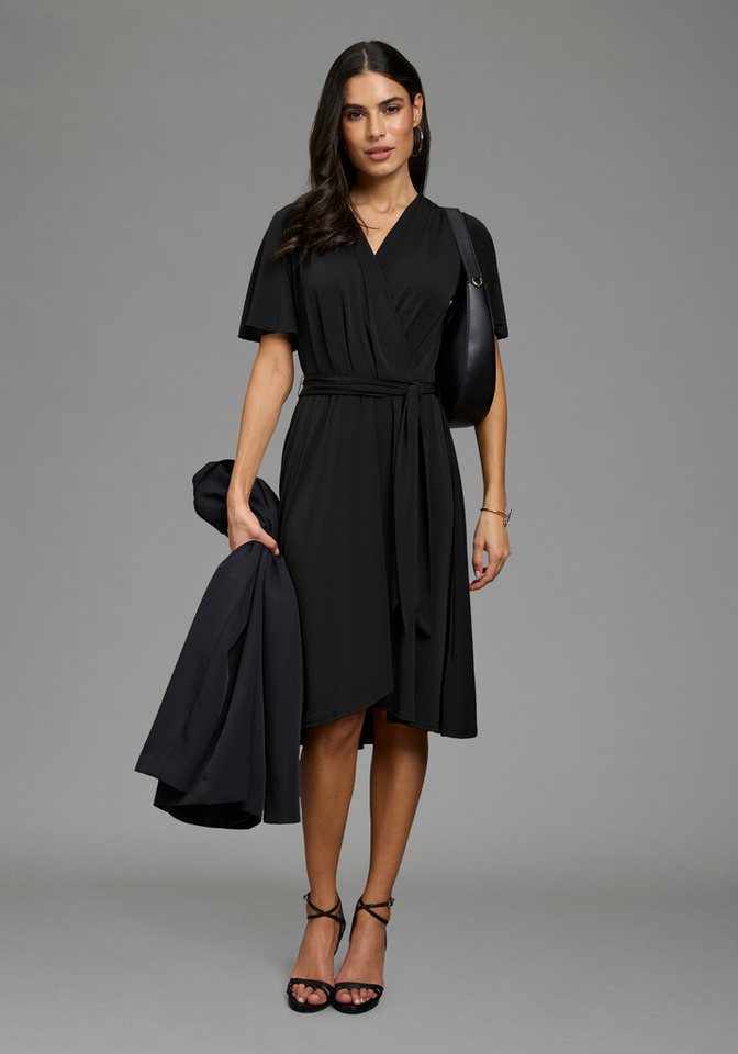 Laura Scott Abendkleid knielang, figurbetont, aus elastischem Single Jersey – Bild 5 von 5