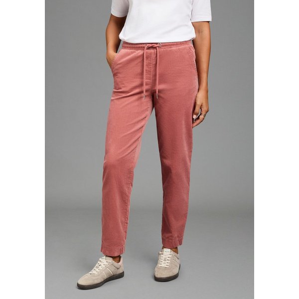 Laura Scott Cordhose gerade Passform, knöchelfreie Länge, weicher Cord im sportiven Look