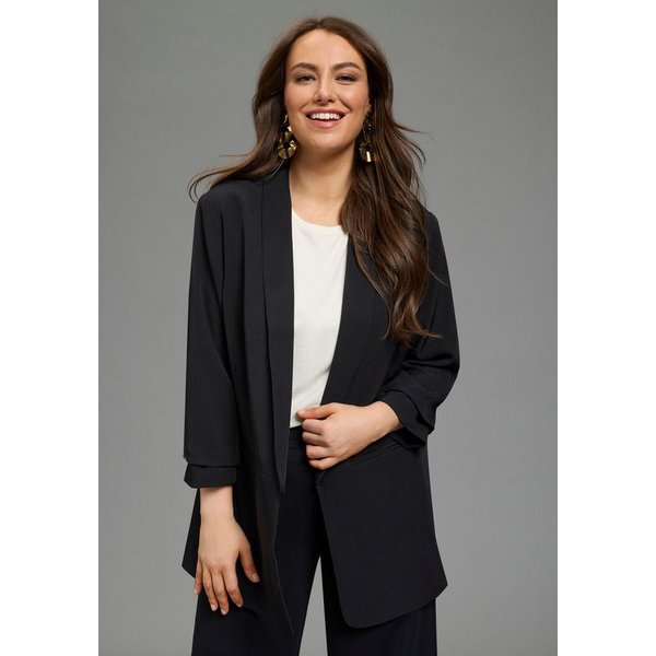 Laura Scott CURVE Longblazer Große Größen feminin geschnittener Blazer, figurumspielende Passform