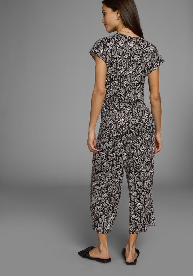 Laura Scott Jumpsuit mit geometrischem Muster – Bild 2 von 5