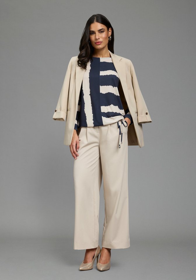 Laura Scott Langarmshirt figurumschmeichelnde Passform, mit Rundhalsausschnitt – Bild 5 von 5