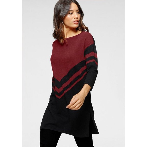 Laura Scott Longpullover mit besonderem Strickmuster