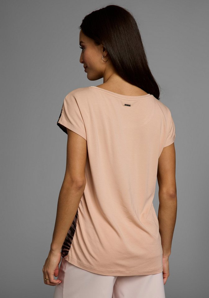Laura Scott Shirtbluse in modischem Materialmix – Bild 2 von 5