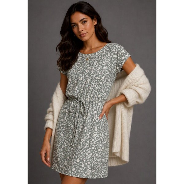 Laura Scott Sommerkleid Mini-Länge, lässiger, eleganter Stil