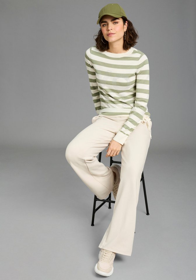 Laura Scott Streifenpullover aus leichtem, weichem Sommerstrick – Bild 5 von 5