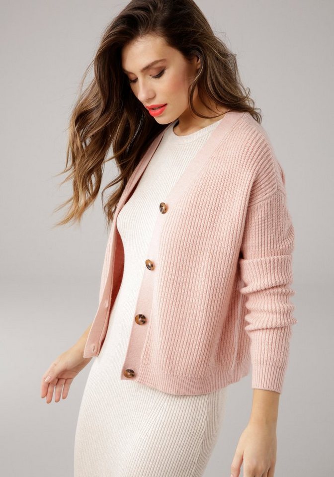 Laura Scott Strickjacke aus Grobstrick, perfekt für den Übergang – Bild 2 von 5