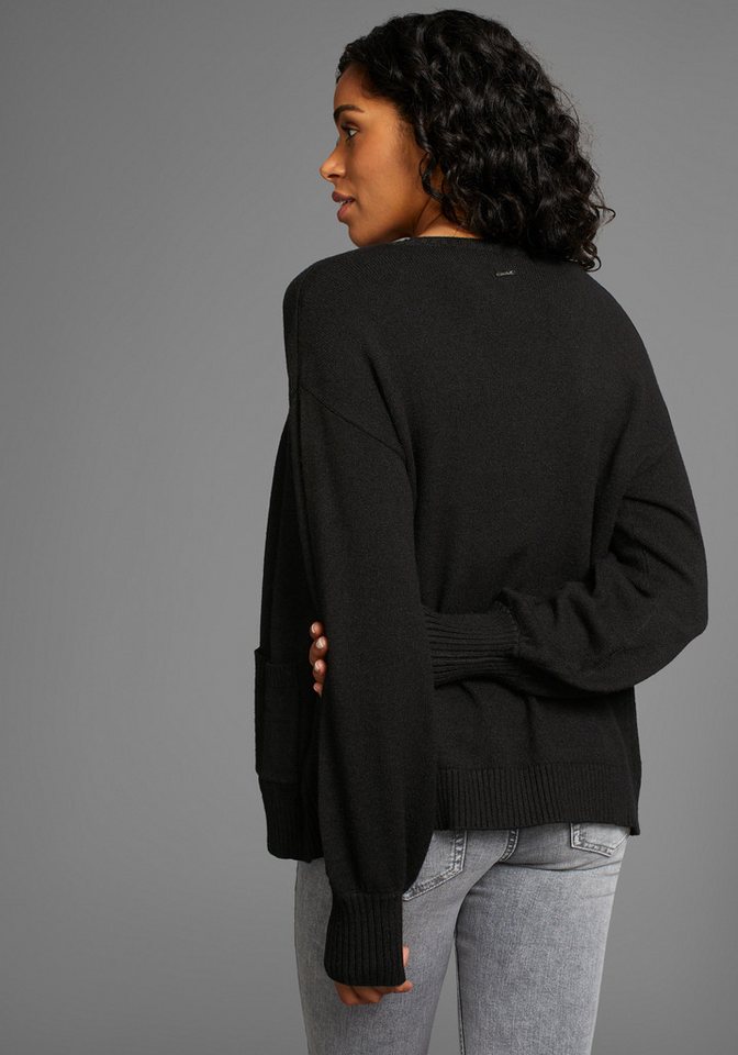 Laura Scott Strickjacke softer Übergangsstrick in lässiger, offener Form – Bild 2 von 5