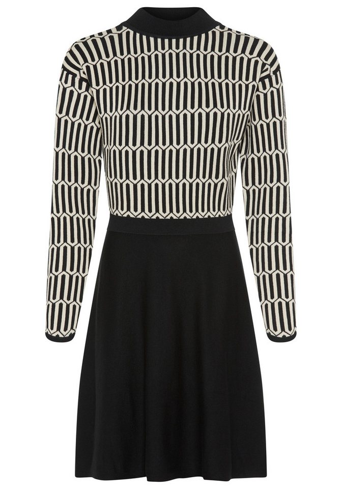 Laura Scott Strickkleid mit grafischem Strickmuster - NEUE KOLLEKTION – Bild 5 von 5