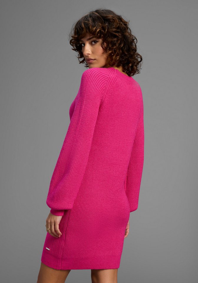Laura Scott Strickkleid mit modischem Strickmuster – Bild 2 von 5