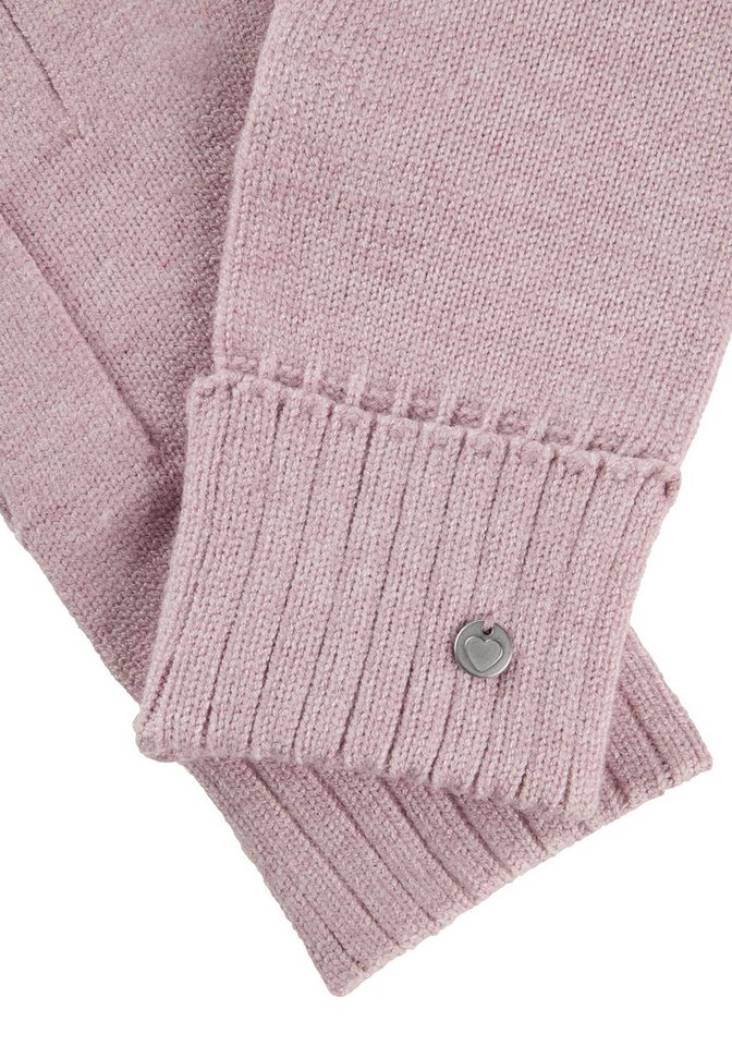 Laura Scott Strickmütze (Set, 2-St., inkl. Handschuhe) mit feinen dezenten Rippenbündchen – Bild 5 von 5
