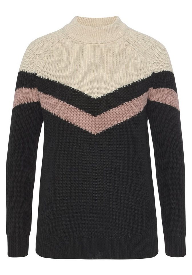 Laura Scott Strickpullover mit mehrfarbigen Streifendesign – Bild 5 von 5