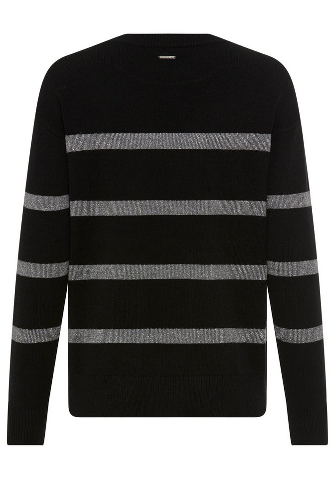 Laura Scott Strickpullover X-MAS Edition mit Glitzernden Streifen – Bild 4 von 5