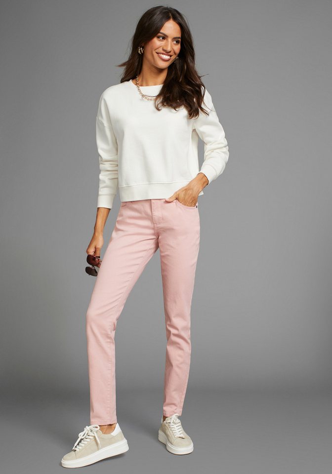 Laura Scott Sweatshirt (1-tlg) Cropped Form – Bild 4 von 5
