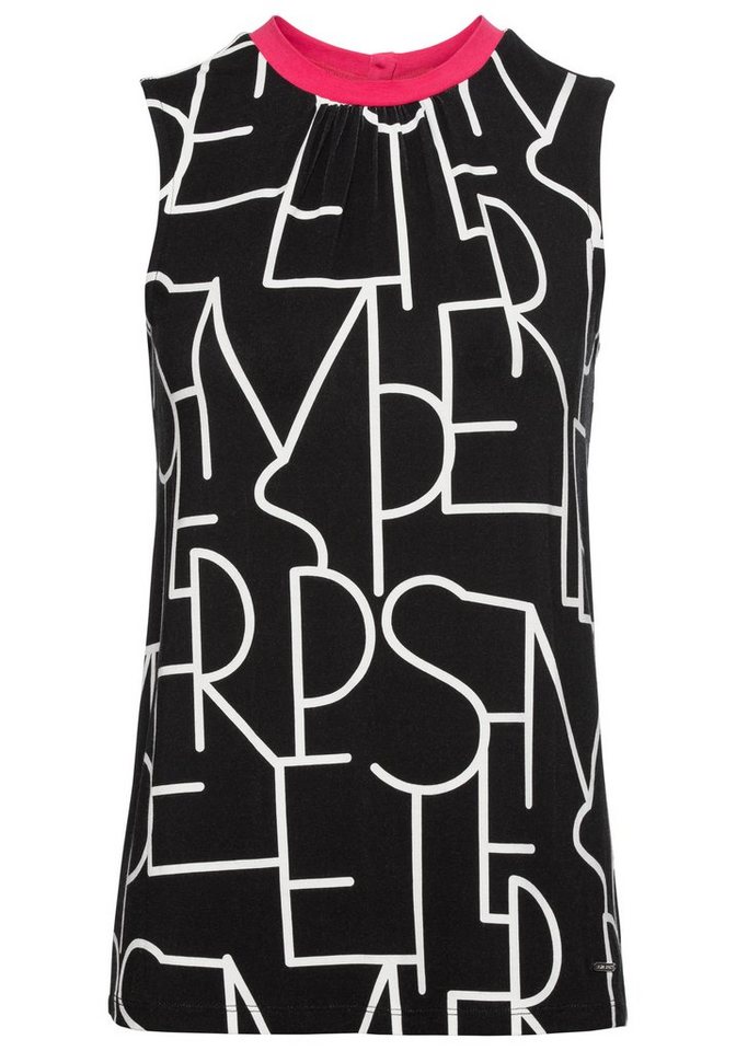 Laura Scott Tanktop figurumschmeichelnde Passform, hüftlange Schnittform – Bild 5 von 5