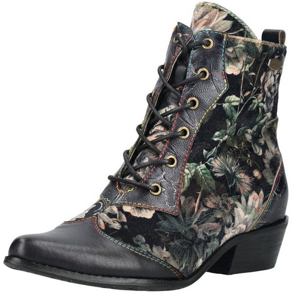 LAURA VITA LAURA VITA Stiefelette Leder/Textil Schnürstiefelette