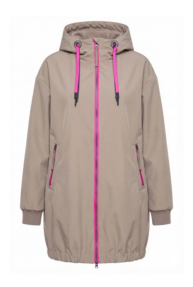 Laurasøn Softshelljacke Softshell-Jacke Kapuze – Bild 2 von 4