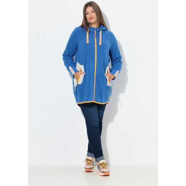 Laurasøn Sweatjacke Teddy-Sweatjacke Langarm Kapuze