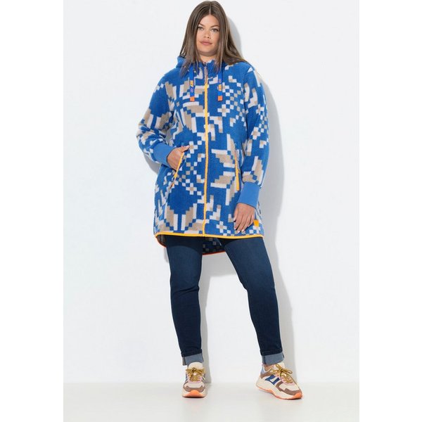 Laurasøn Sweatjacke Teddy-Sweatjacke Langarm Kapuze