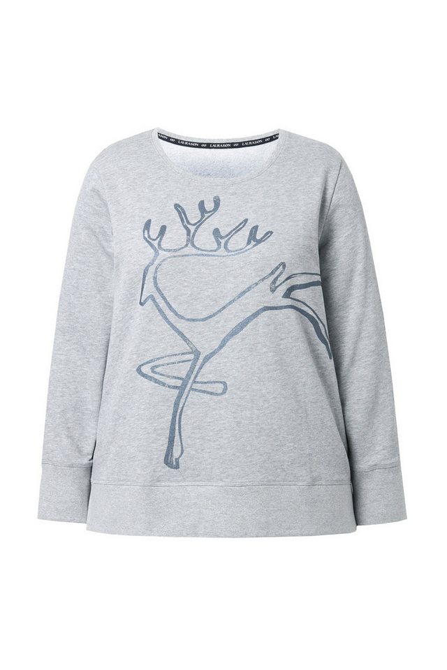 Laurasøn Sweatshirt Sweatshirt Langarm Rundhalsausschnitt – Bild 2 von 4