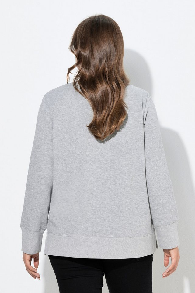 Laurasøn Sweatshirt Sweatshirt Langarm Rundhalsausschnitt – Bild 3 von 4