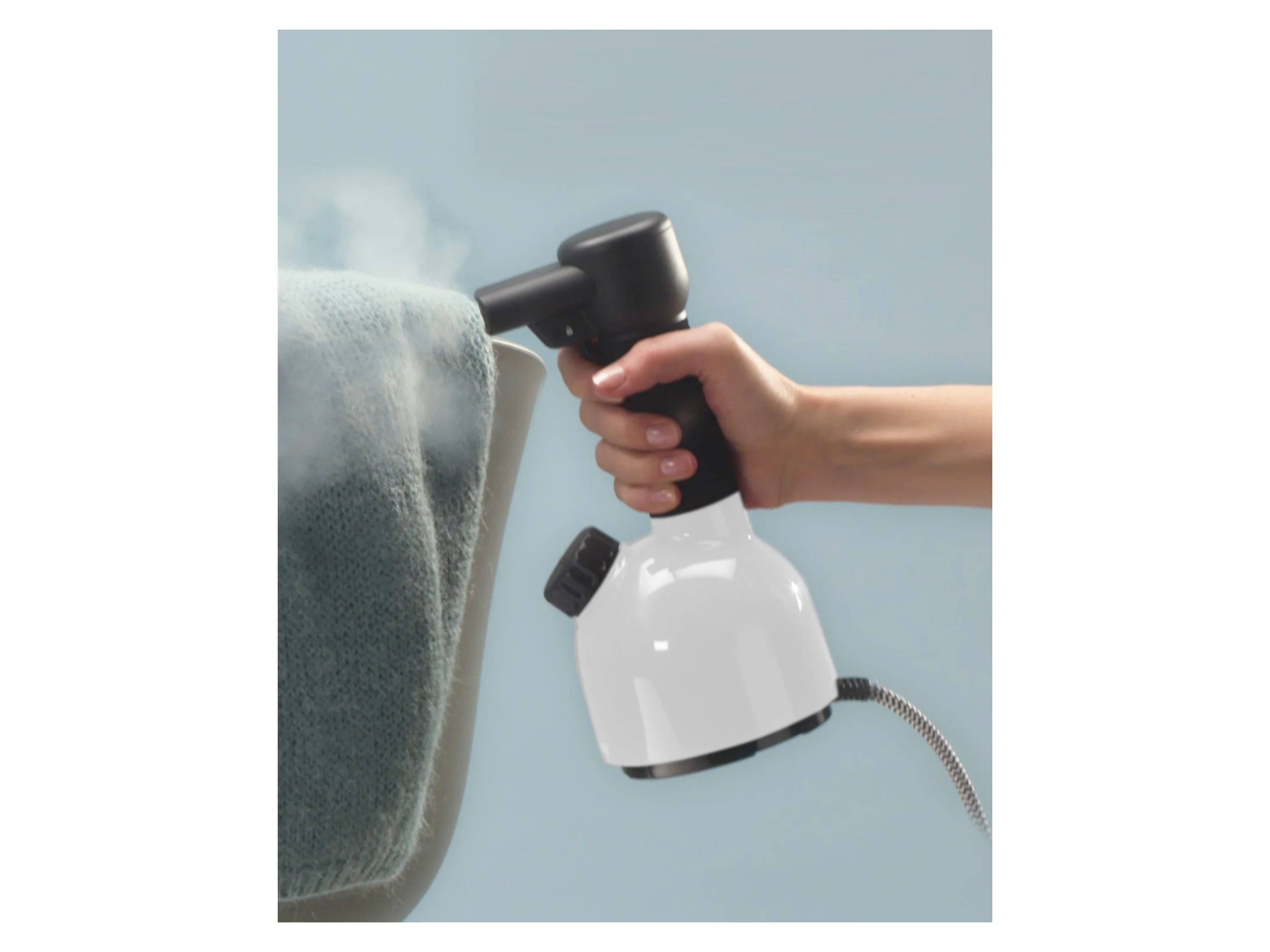 LAURASTAR IGGI PURE WHITE Hand Steamer, weiß – Bild 2 von 4