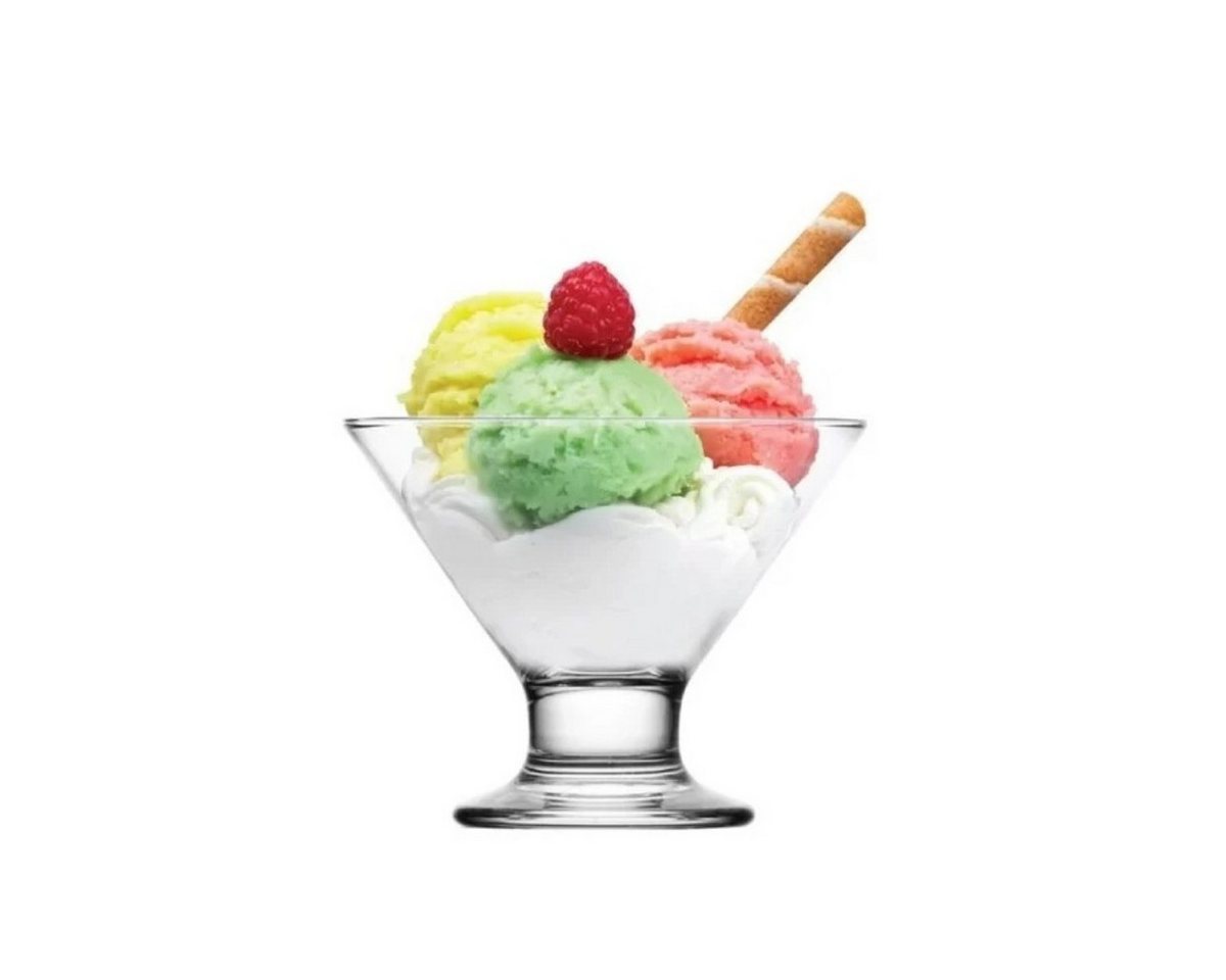 LAV Dessertschale Crema 3er Set - 165 ml, ideal für Eis & Desserts, Glas, (Set, 3-tlg), 3-teilig, 165 ml – Bild 2 von 4