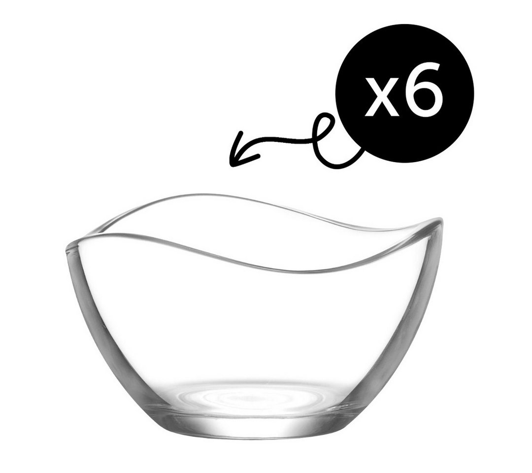 LAV Dipschale Vira Mini Glasschalen 65 ml, Glas, (6er-Set, 6-tlg), Mini-Format, spülmaschinengeeignet – Bild 3 von 4