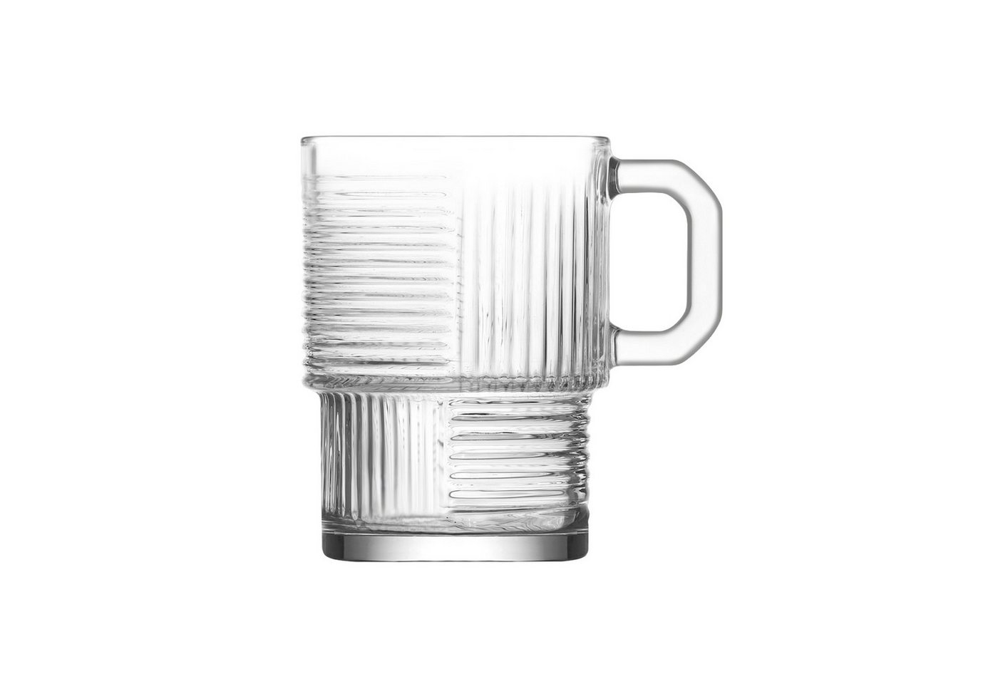LAV Gläser-Set Helen Tee-Set, Glasbecher, 6-tlg., Glas, 6er Set, 270ml, ideal für Tee und Heißgetränke – Bild 3 von 5