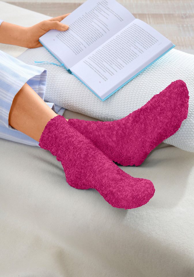 Lavana Kuschelsocken (Packung, 5-Paar) ideal als Bettsocken – Bild 4 von 5