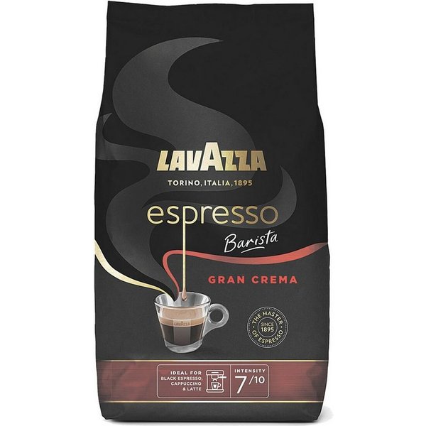 Lavazza Kaffee Barista Gran Crema, Espresso 1 kg, ganze Bohnen
