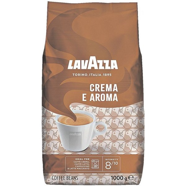 Lavazza Kaffee CREMA E AROMA, 1 kg, ganze Bohnen
