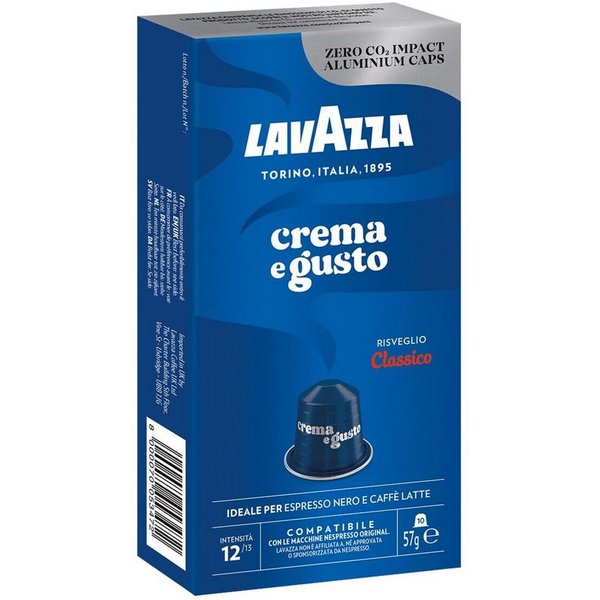 Lavazza Kaffee Espresso Crema e Gusto, 10 Kaffeekapseln