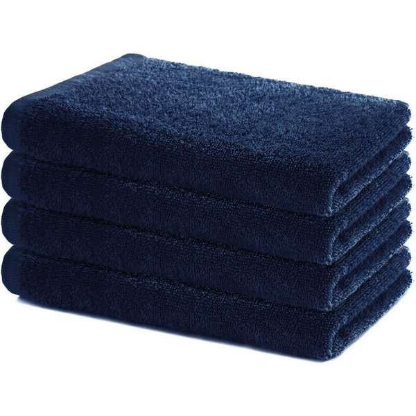 Lavea Handtücher Sydney Serie Handtuch oder Duschtuch Set, (4-St), 500 g/m² Frottier, weich & saugstark, pflegeleicht