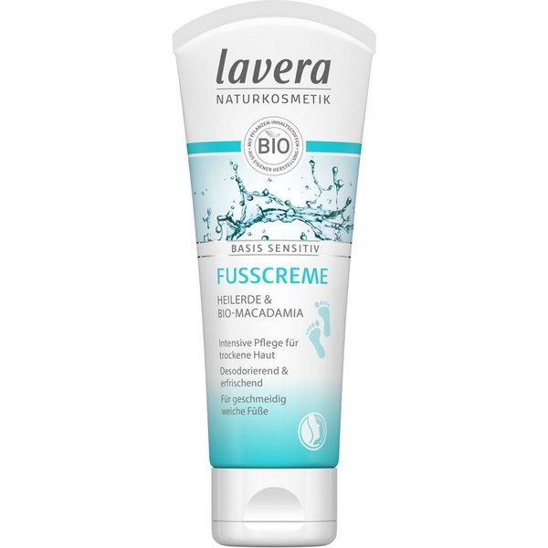 lavera Basis sensitiv Fußcreme · 75 ml